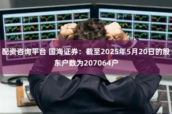 配资咨询平台 国海证券：截至2025年5月20日的股东户数为207064户