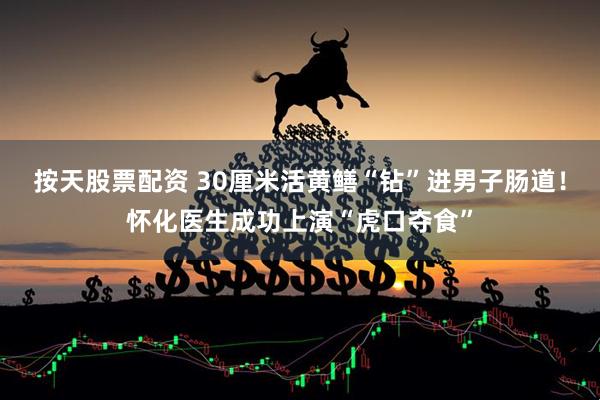按天股票配资 30厘米活黄鳝“钻”进男子肠道！怀化医生成功上演“虎口夺食”